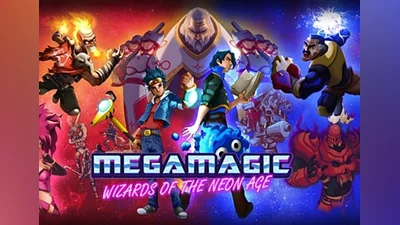 Megamagic: Wizards of the Neon Age EN/DE/FR/IT/ES Global (Global) [Steam]