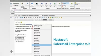 Hastasoft SaferMail Enterprise v.9 GER DE Global (Global) [Software License]