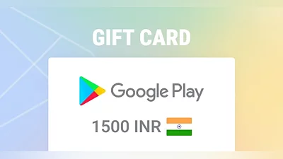 Google Play Gift Card 1500 INR [India] [Standard]