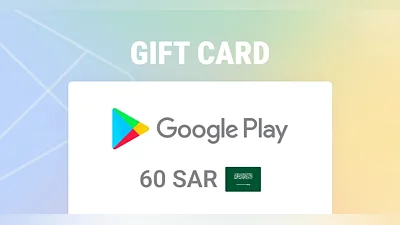 Google Play Gift Card 60 SAR [Saudi Arabia] [Standard]