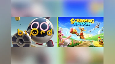 Bipedal chickens - Biped + Screaming Chicken: Ultimate Showdown Bundle Global (Global) [Steam]