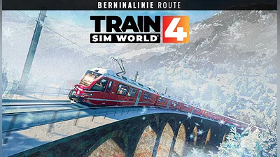 Train Sim World 4 Berninalinie Tirano Ospizio Bernina Route AddOn (PS5) (Account) [Global] [Standard]
