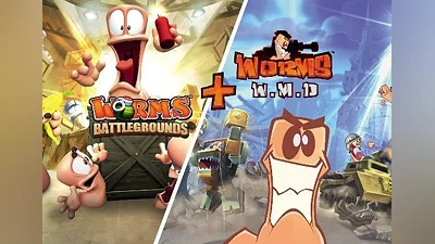 Worms: Battlegrounds + Worms W.M.D EN/DE/FR/IT/ES United States (United States) [Xbox One/Series]