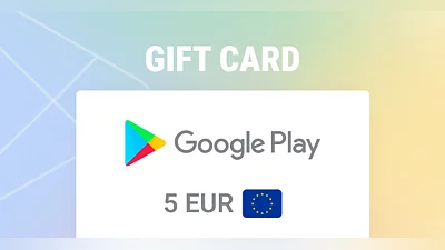 Google Play Gift Card 5 EUR [Italy] [Standard]
