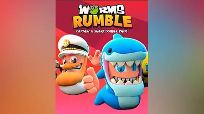 Worms Rumble - Captain & Shark Double Pack (Россия, Украина и СНГ)