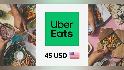 Uber Eats Gift Card 45 USD [United States] [Standard]