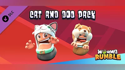 Worms Rumble - Cats & Dogs Double Pack (Steam key)