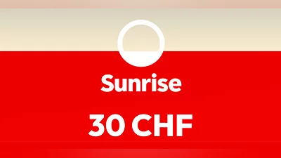 Sunrise Mobile 30 CHF [Switzerland] [Standard]