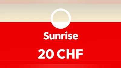 Sunrise Mobile 20 CHF [Switzerland] [Standard]