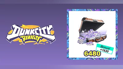 Dunk City Dynasty 6480 plus 1630 Tokens [Global] [Standard]