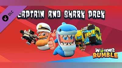 Worms Rumble: Captain & Shark Double Pack