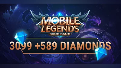 Mobile Legends Bang Bang 3099 plus 589 Diamonds [Global] [Standard]