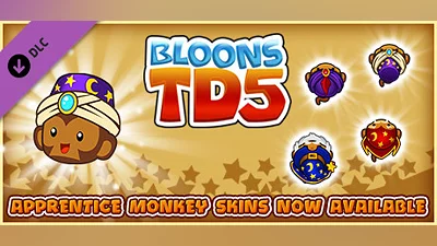 Bloons TD 5 - Mystical Apprentice Monkey Skin
