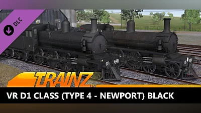 TANE DLC - Victorian Railways D1 Class (Type 4 - Newport) Black