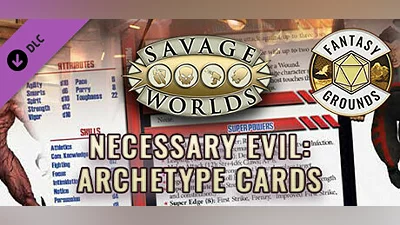Fantasy Grounds - Necessary Evil Archetype Cards