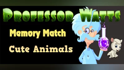 Professor Watts Memory Match: Cute Animals