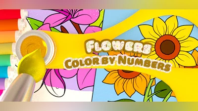 Color by Numbers - Flowers