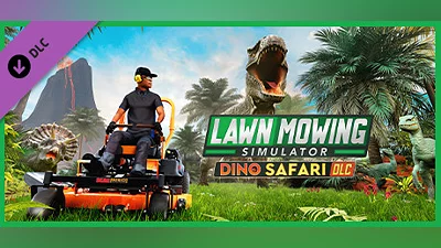 Lawn Mowing Simulator - Dino Safari