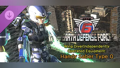 EARTH DEFENSE FORCE 6 - Wing Diver Independently Operated Equipment: Handy Saber Type 0