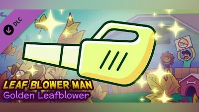 Leaf Blower Man - Golden Leafblower