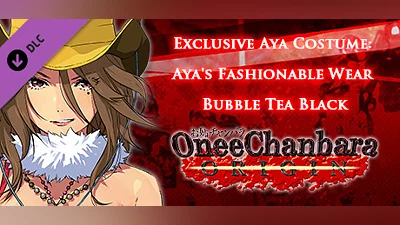 OneeChanbara ORIGIN - Exclusive Aya Costume: Aya's Fashionable Wear Bubble Tea Black