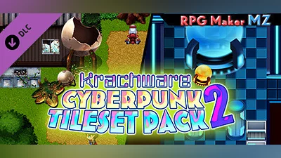 RPG Maker MZ - Krachware Cyberpunk Tileset Pack 2