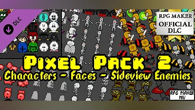 RPG Maker MV - Pixel Pack 2 Characters - Faces - Sideview Enemies