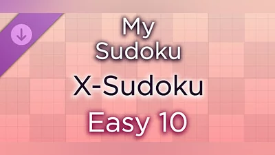 My Sudoku - X-Sudoku Easy 10