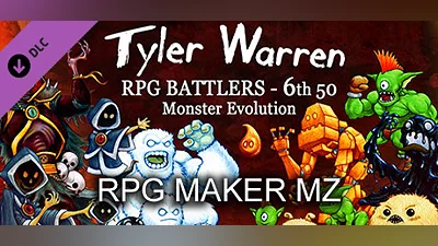 RPG Maker MZ - Tyler Warren RPG Battlers: Monster Evolution