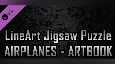 LineArt Jigsaw Puzzle - Airplanes ArtBook