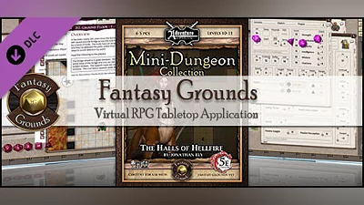 Fantasy Grounds - Mini-Dungeon #016: The Halls of Hellfire (5E)