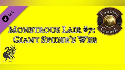 Fantasy Grounds - Monstrous Lair #7: Giant Spider's Web (Any Ruleset)