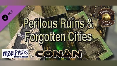 Fantasy Grounds - Conan: Perilous Ruins & Forgotten Cities Geomorphic Tile Set