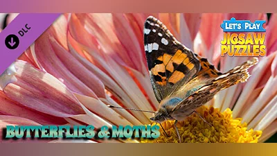 Let's Play Jigsaw Puzzles: Butterflies & Moths