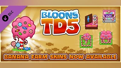 Bloons TD 5 - Candy Banana Farm Skin