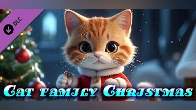 Master of Pieces   Jigsaw Puzzles - Cat Family Christmas