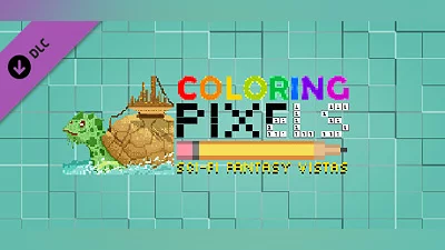 Сборник Coloring Pixels - Sci-Fi Fantasy Vistas Pack