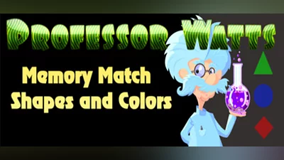 Сборник Professor Watts Memory Match: Shapes And Colors