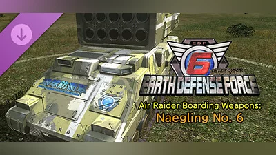 Сборник EARTH DEFENSE FORCE 6 - Air Raider Boarding Weapons: Naegling No. 6