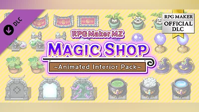 Сборник RPG Maker MZ - Magic Shop Animated Interior Pack