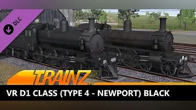 Сборник Trainz 2019 DLC - Victorian Railways D1 Class (Type 4 - Newport) Black