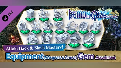 Сборник DEMON GAZE EXTRA - Equipment (Weapons & Armor) Gem Assortment