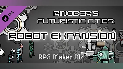Сборник RPG Maker MZ - Futuristic Cities: Robot Expansion