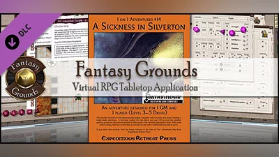 Сборник Fantasy Grounds - One on One Adventures #14: A Sickness in Silverton (PFRPG)