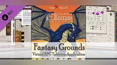Сборник Fantasy Grounds - Counter Collection 4E Paragon 1