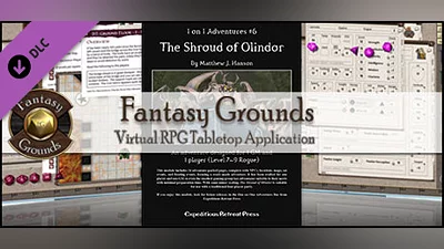 Сборник Fantasy Grounds - 1 on 1 Adventures #6: The Shroud of Olindor (3.5E/PFRPG)