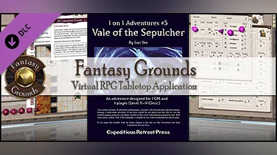 Сборник Fantasy Grounds - 1 on 1 Adventures #5: Vale of the Sepulcher (3.5E/PFRPG)