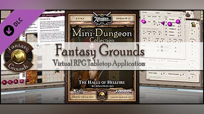 Сборник Fantasy Grounds - Mini-Dungeon #016: The Halls of Hellfire (PFRPG)