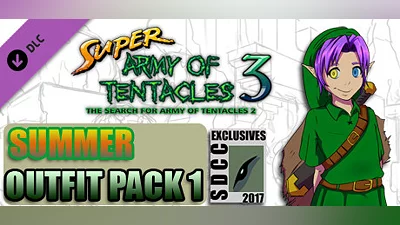 Сборник SUPER ARMY OF TENTACLES 3: Summer Outfit Pack I: San Diego Comic-Con Exclusives 2017