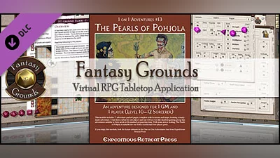 Сборник Fantasy Grounds - 1 on 1 Adventures #13: The Pearls of Pohjola (PFRPG)